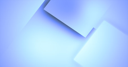 Blue simple geometric patterns abstract rectangles background.の写真素材