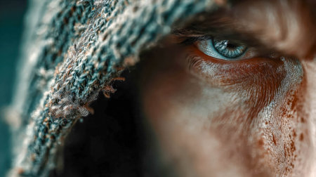 Hacker in a dark hoodie working in front of a computer, representing cybercrime, hacking, and digital intrusion.の素材