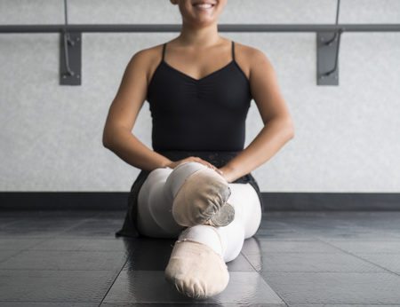 The Ballet Dancer 5th Positionの写真素材