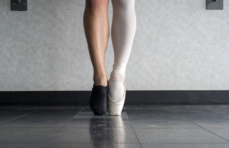 A dancer's love- Ballet dancer and Jazz dancer as oneの写真素材