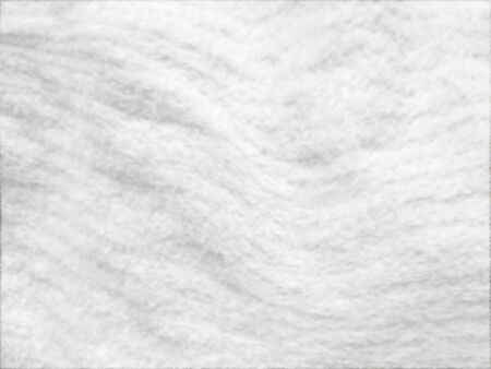 De-focused White soft fur blanket texture as background の写真素材