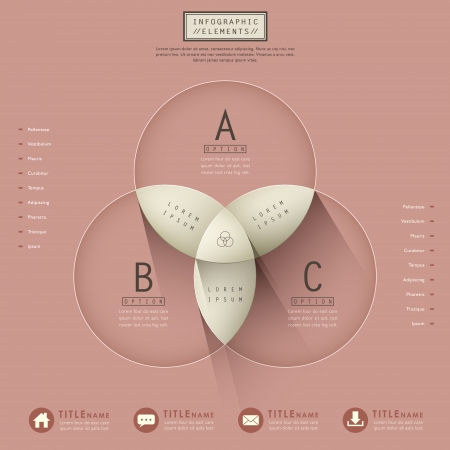 modern vector abstract infographic elements designのイラスト素材