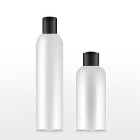 blank cosmetics package isolated on white 
backgroundのイラスト素材