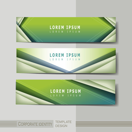 hi-tech background design for banners set in greenのイラスト素材