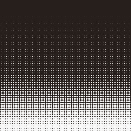 Simplicity dotted pattern design in halftone styleのイラスト素材