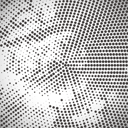 Abstract halftone pattern design in beige and brown.のイラスト素材
