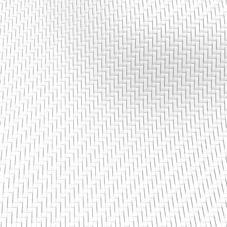 3D render fiber, fabric textile structure for design uses, top viewの写真素材