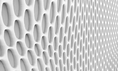 Mesh knitted fabric, 3d render weaving fiber for design uses, closeup lookの写真素材