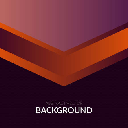 Abstract vector purple lines wavy greeting poster background design banner templateのイラスト素材