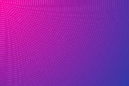 Contrast Creative Illustration abstract pink and purple gradient background design with Radial Lines. Bright geometric Minimal Pattern Banner Poster.のイラスト素材