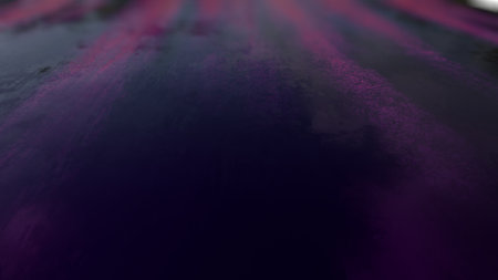 cyberpunk abstraction multicolored paints on a dark background 3d renderingの写真素材
