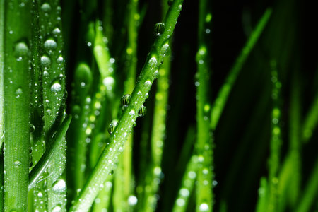 Macro photography. Photographs with a shallow depth of field, the real subject is only a few millimeters long.の写真素材