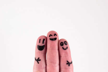 three fingers three old friends