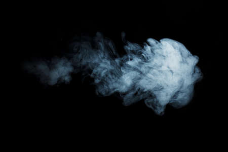 Beautiful swirling gray smoke. Mockup for your logo. Wide angle horizontal wallpaper or web banner.