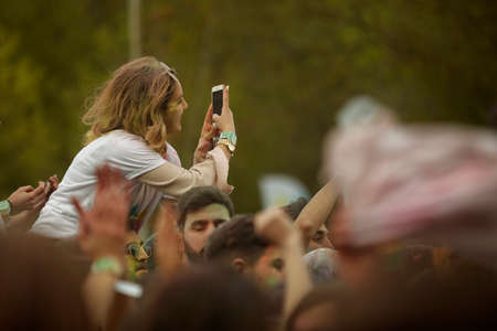 India Color Festival, Holifest, Youth Colored Dance