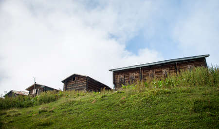 Sal Plateau, Wooden Houses, Plateaus and Natureの写真素材