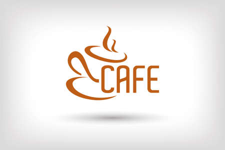 Cafe Icon Design, Vector Icon Designのイラスト素材