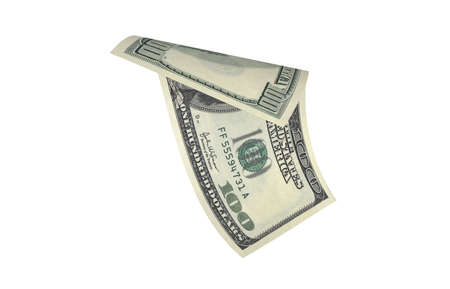 Dollar, Paper Money, American Banknote, Flying Money, 3D Render