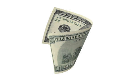 Dollar, Paper Money, American Banknote, Flying Money, 3D Render