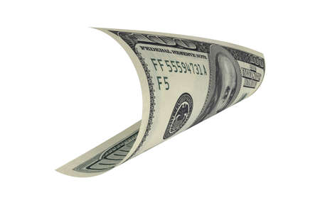 Dollar, Paper Money, American Banknote, Flying Money, 3D Renderの写真素材