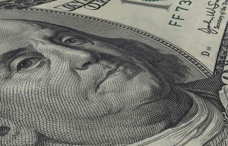 Dollar, Paper Money, American Banknote, Flying Money, 3D Renderの写真素材