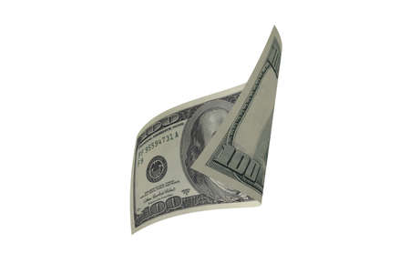 Dollar, Paper Money, American Banknote, Flying Money, 3D Render