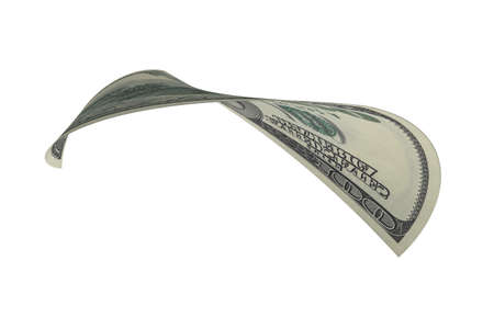 Dollar, Paper Money, American Banknote, Flying Money, 3D Renderの写真素材