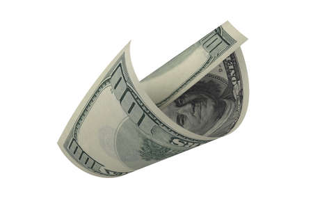 Dollar, Paper Money, American Banknote, Flying Money, 3D Render