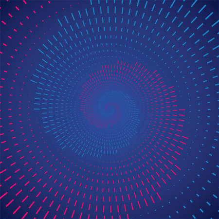 Abstract Lines Made of Geometric Patterns, Auxiliary Graphic Element, Creative Linear Shapes. Graphic shapes designed for use in designs. Background circular line shapes. Beautiful geometric lines.のイラスト素材