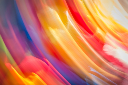 Colorful abstract light vivid color blurred background. Creative graphic design.の写真素材