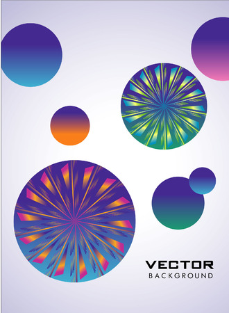 This image is a illustration Abstract  circle backgroundのイラスト素材