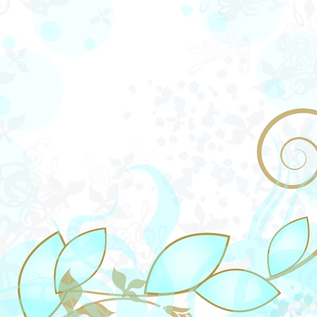 Abstract composition with notes. Background music.のイラスト素材