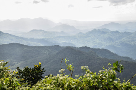 Mountains viewの写真素材