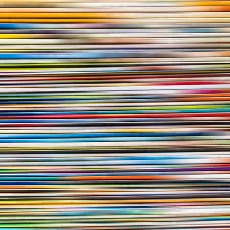Abstract background blur into a colorful bar, which is adapted from the book spine journals.の写真素材