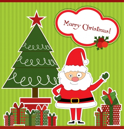 happy new year card  vector illustrationのイラスト素材