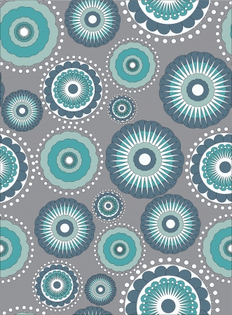 floral seamless pattern illustrationのイラスト素材