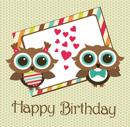 happy birthday card design. vector illustrationのイラスト素材
