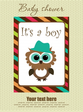 baby boy shower design. vector illustrationのイラスト素材