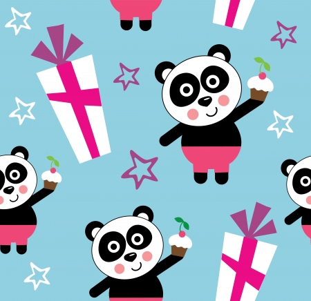 seamless kid pattern. illustrationのイラスト素材