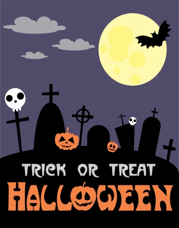 halloween card.  illustrationのイラスト素材