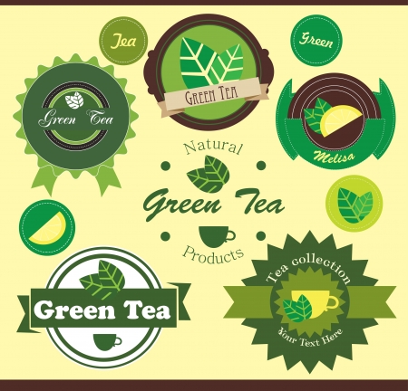 tea set  vector illustrationのイラスト素材