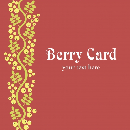 rasbperry lace frame design  vector illustrationのイラスト素材
