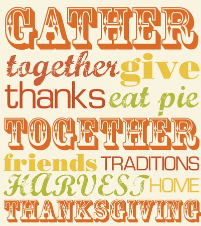 thanksgiving card design. vector illustrationのイラスト素材