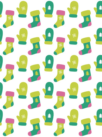 christmas pattern design. vector illustrationのイラスト素材