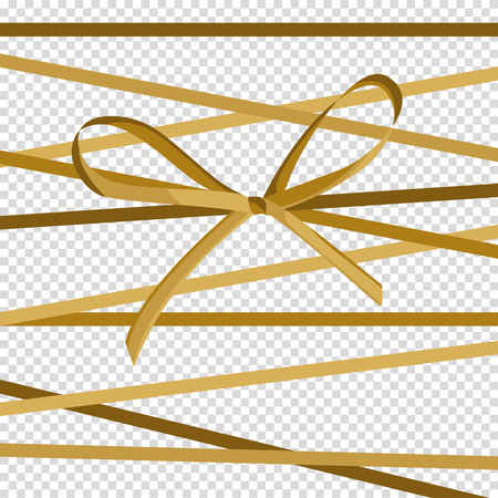 Ribbon, icons. Vector illustrationのイラスト素材