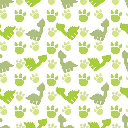 Dinosaur Vector Patternのイラスト素材