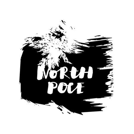 Handwriting design. Lettering. Vector illustration.のイラスト素材