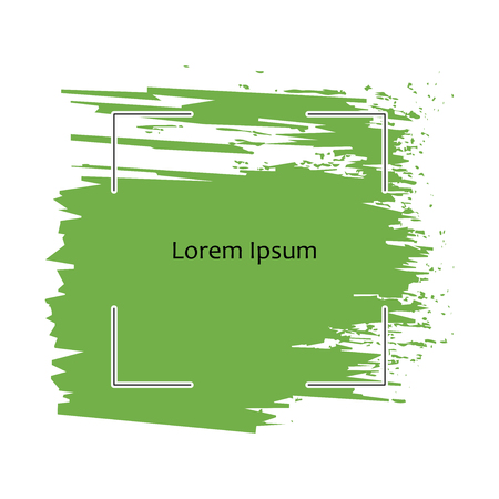 Abstract background. Ink brush strokes with rough edges. Vector illustrationのイラスト素材