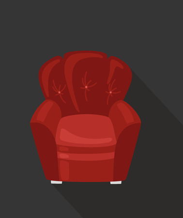 Armchair. Vector illustrationのイラスト素材