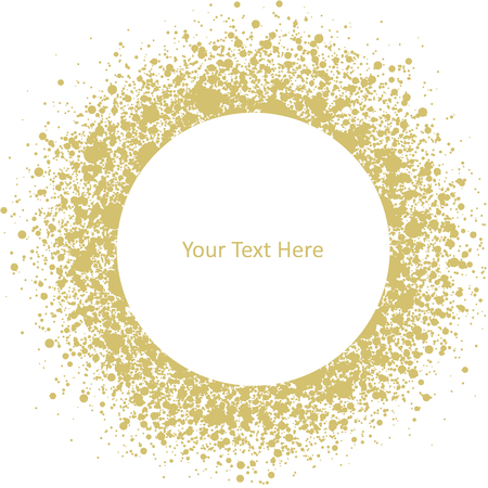 Snow banner with empty space for your text Vector illustration.のイラスト素材